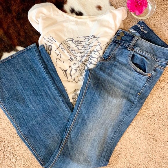 American Eagle Outfitters Denim - VGUC-AMERICAN EAGLE-Artist Super Stretch Jean-4